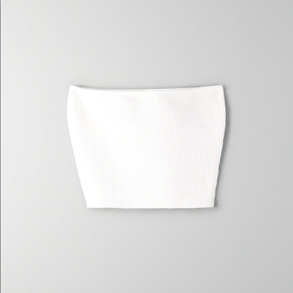 Babaton White Tube Top